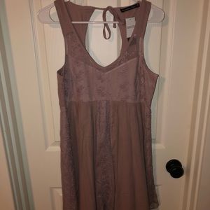 Abercrombie & Fitch Dresses - NWT Dusty Mauve Colored Abercrombie Mini Dress!!! Abercrombie & Fitch Dresses - NWT Dusty Mauve Colored Abercrombie Mini Dress!!!